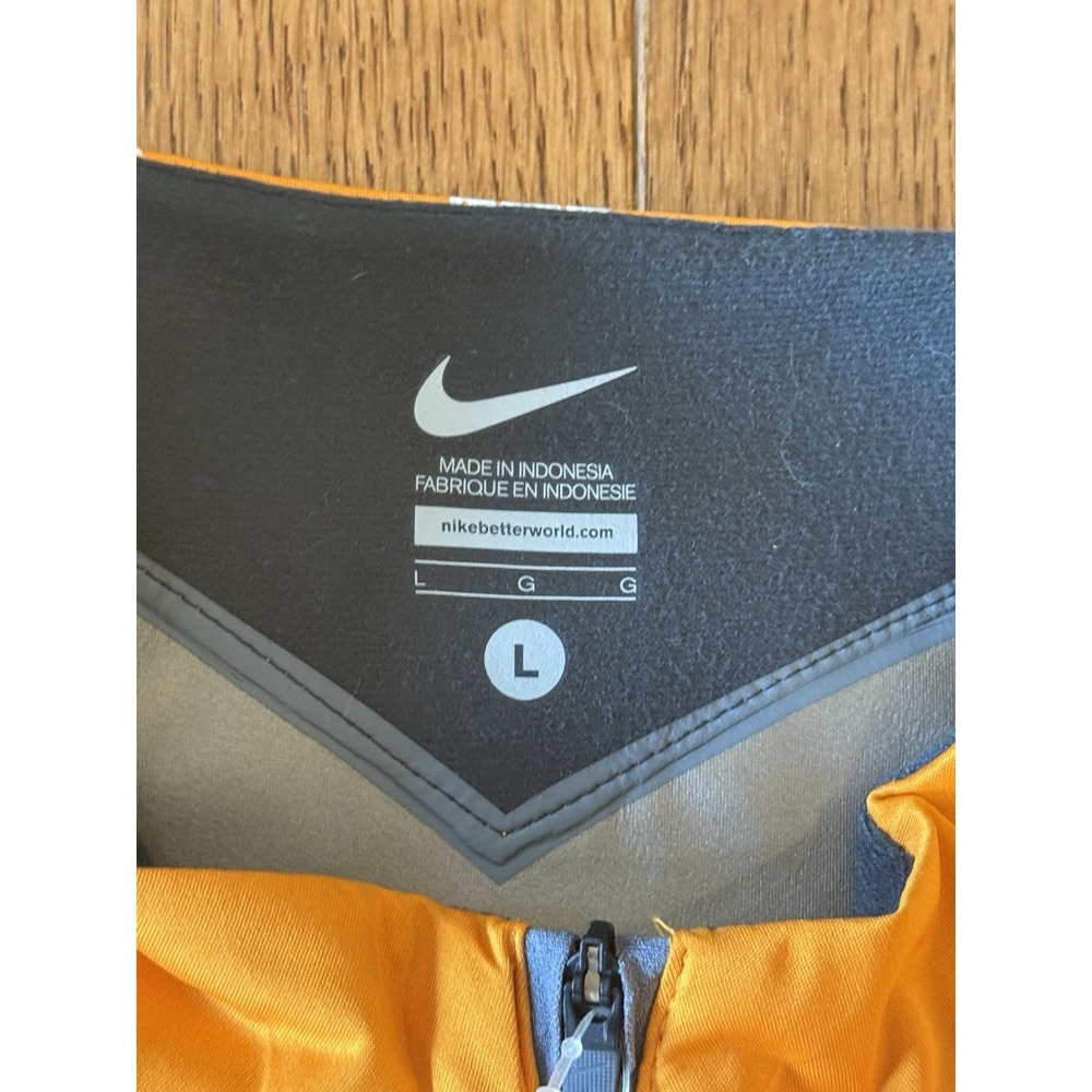 Nike Tennessee Volunteers Alpha Fly Rush 1/4 Zip Jacket Pullover Men Sz L RARE - Picture 4 of 7